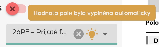 Našeptaný číselník