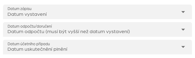 Nastavení Pohoda